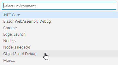 generated description: debug environment
