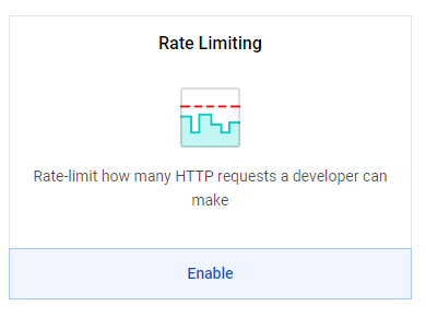 The Rate Limiting plugin allows you to rate-limit how many HTTP requests a developer can make.