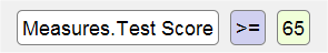 measures.test score>=65
