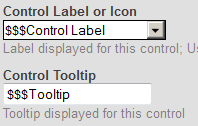 Widget control example, showing $$$Control Label used as the Control Label and $$$Tooltip used as the Control Tooltip.