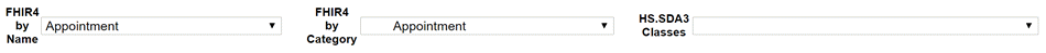 How Appointment resource maps to an SDA object