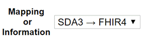 SDA to FHIR mappings in Annotations tool