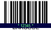 generated description: barcode static