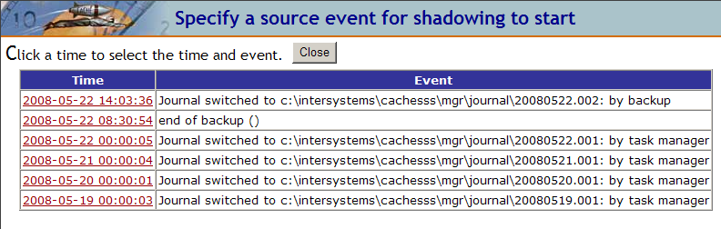 generated description: shadow source events
