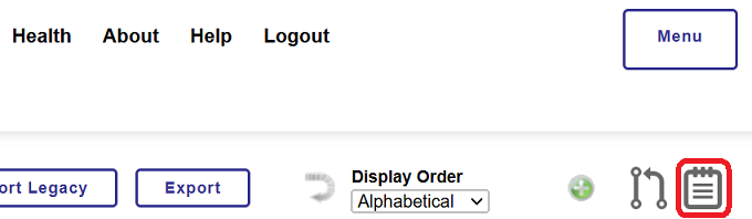 Click the notepad icon after adding a file to test your mappings.