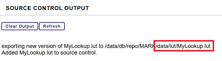 Check your mapping on the Source Control Output window.