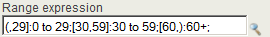 generated description: range expression example
