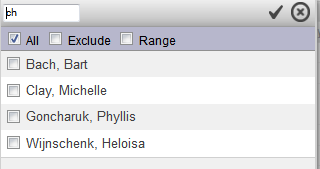 generated description: filter with search option