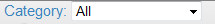 Category drop-down list on the Production Configuration page