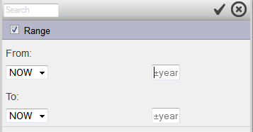 generated description: filter with now range